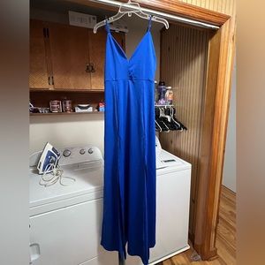 Long blue dress size large
